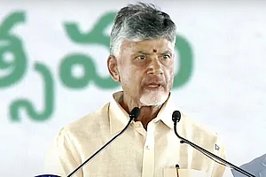 | Photo: PTI : Naidu's comments come amid growing opposition from the DMK government against the Centre's proposed three-language policy and other contentious issues.